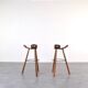 Brutalist Marbella Bar Stool by Sergio Rodriguez for Conform, 1970s, Set of
