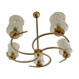 Spiral chandelier 5 lights