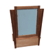 French Art Deco dressing table with swivel mirror