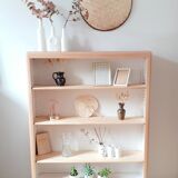 Vintage bookcase shelf 50s