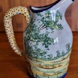 Earthenware pitcher from Nevers AM Montagnon