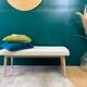 Scandinavian-line bench