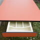 Formica table orange