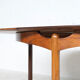 Table à repas brésilienne palissandre années 60' Sao Polo