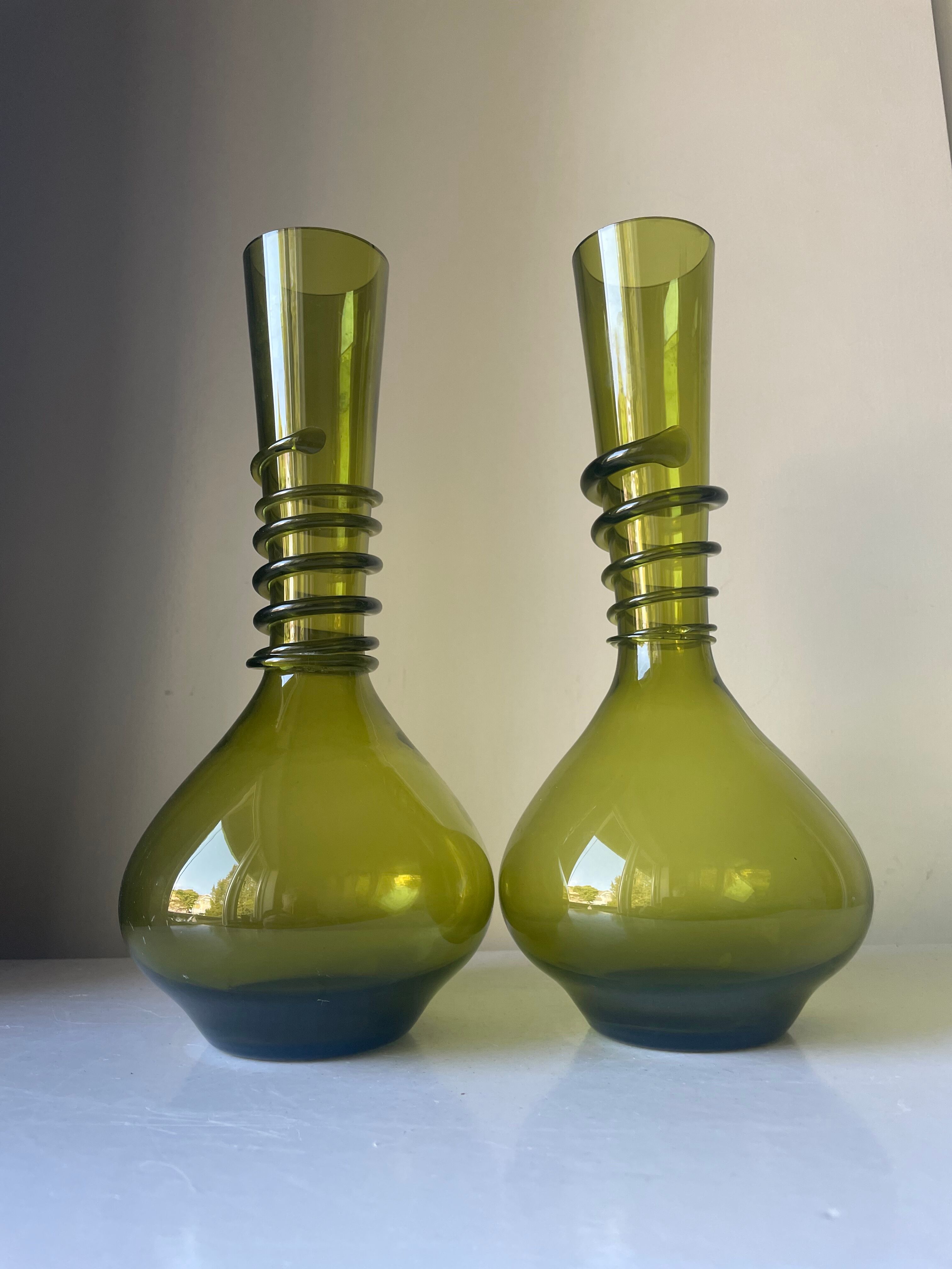 Pair of Danish Vases by Jacob Bang