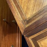 18th-century hairdresser with Louis XVI marquetry decoration.