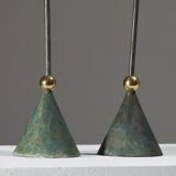Memphis candleholder set, 1980s