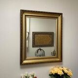 Mirror with stucco feathers  64x74cm