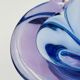 Bohemian glass art cup Chribska
