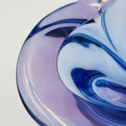 Coupe d'art en verre de Bohême Chribska