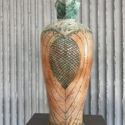 XXL (40-80cm) ceramic chess set by Maria Kenarova