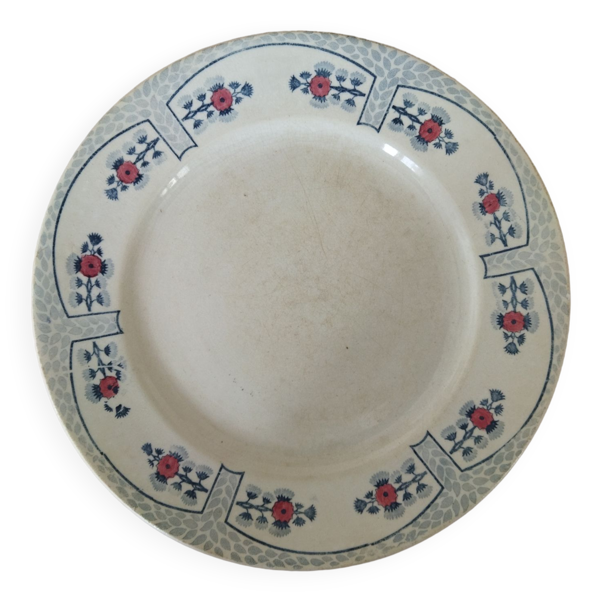 Creil Montereau flat plate, Toledo model