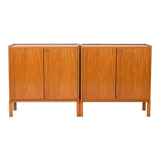 Pair of Scandinavian teak furniture