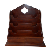 Wearing sorter vintage wooden letters