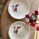 Set of 2 vintage round dishes - Chinon de Gien model