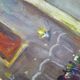 Oil on wood by Riccardo Capone Interior Church 50s 60s