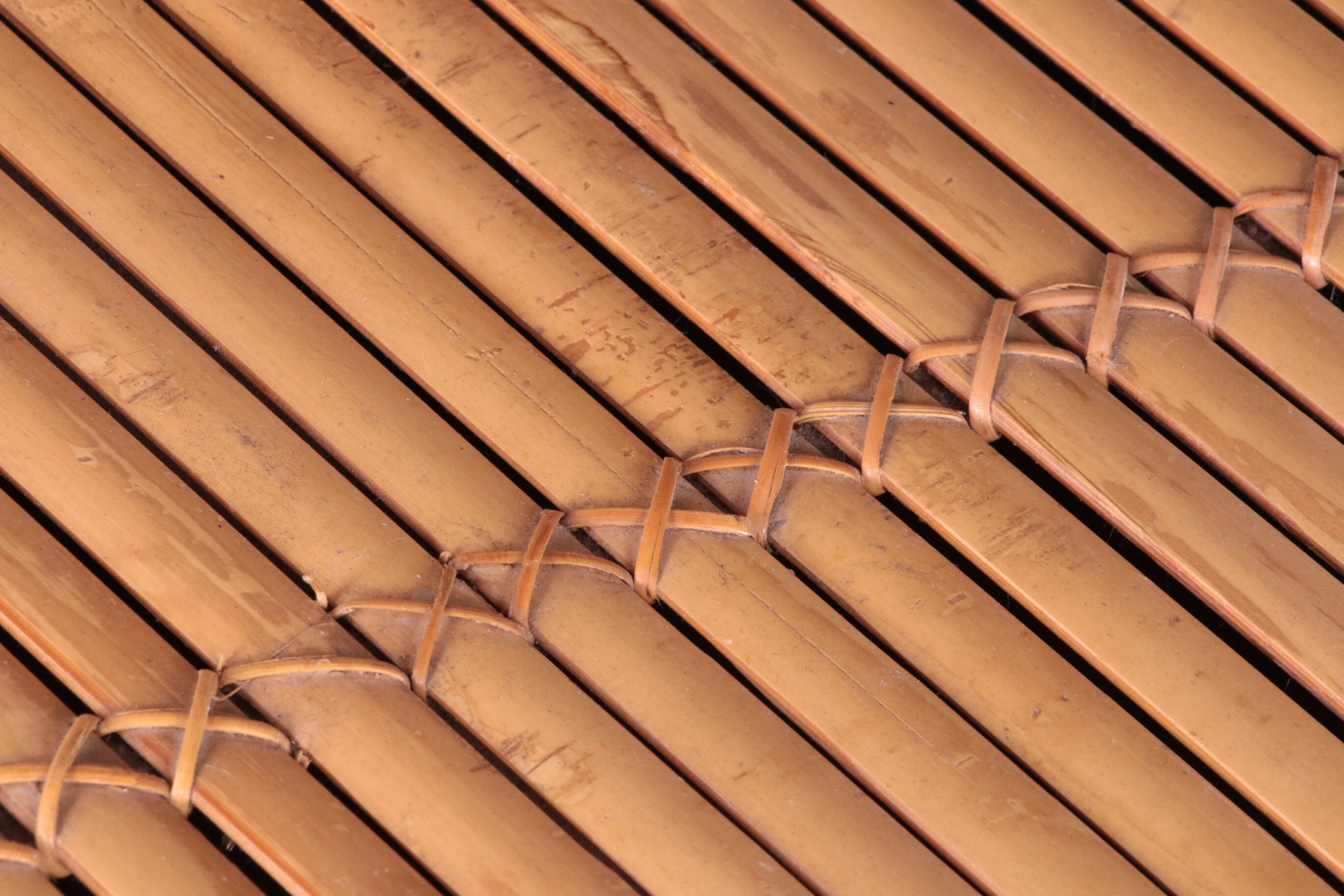 Vintage faux bamboo dressing table 'natural beauty' 1980s France