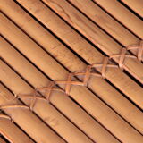 Vintage faux bamboo dressing table 'natural beauty' 1980s France