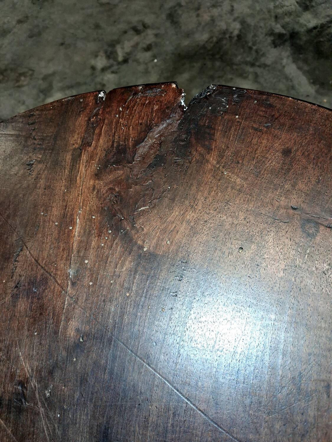 Authentic bistro guéridon table