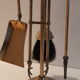 Brass fireplace accessories