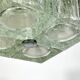 Poliarte, clear Murano glass pendant from 70s
