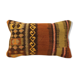 Housse de coussin vintage  30x50 cm kilim