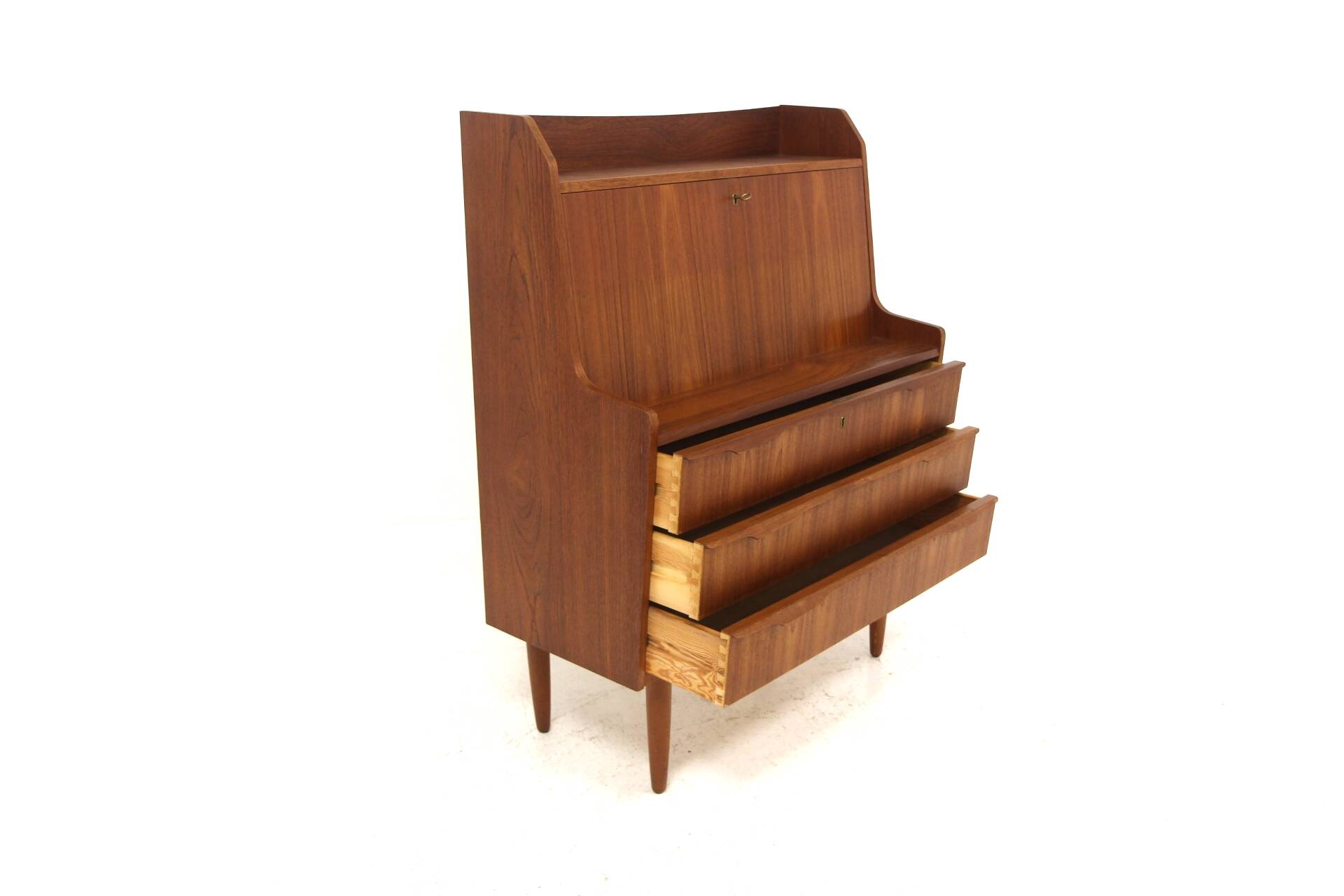 Scandinavian teak secretary, Denmark, 1960
