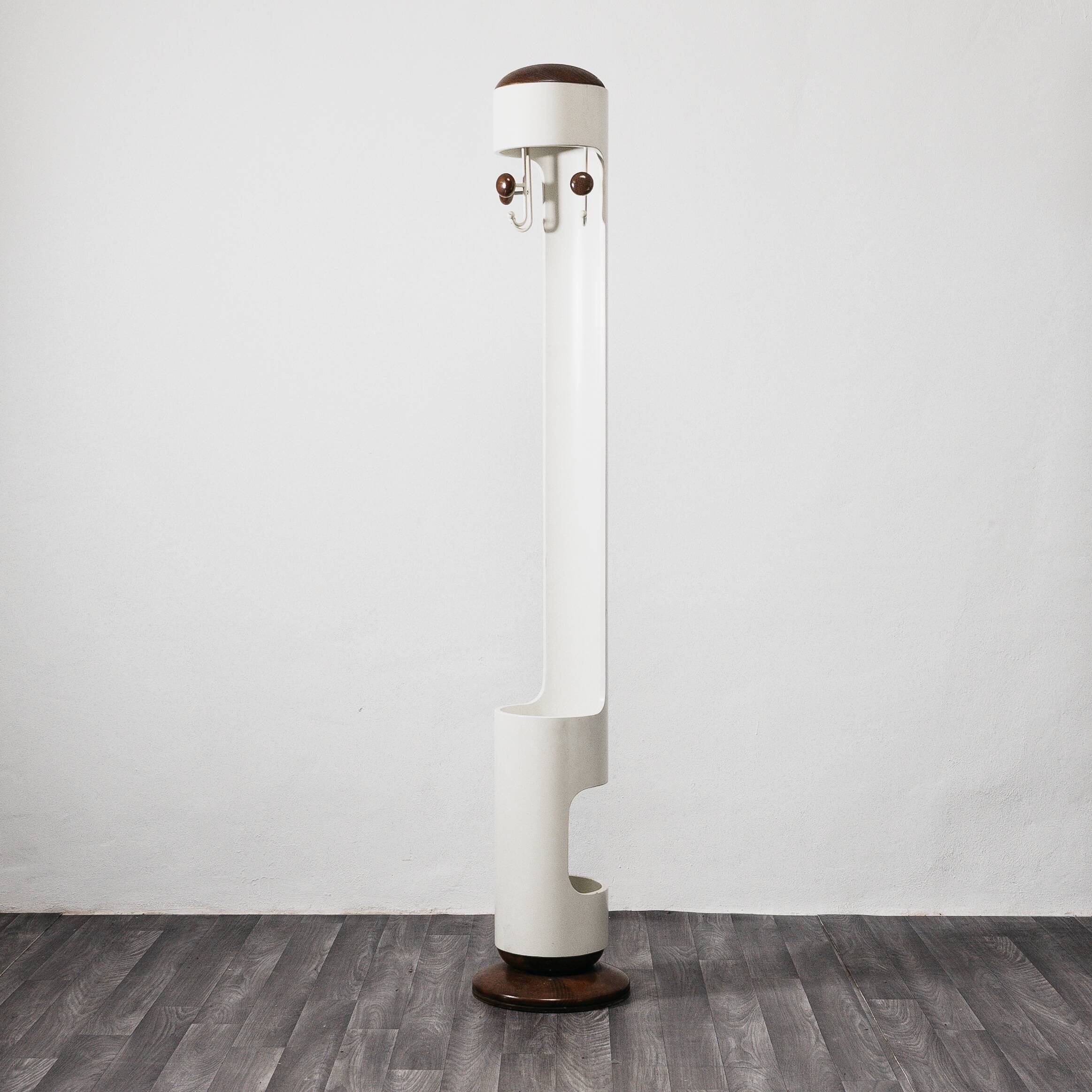 Appendiabiti Vintage portaombrelli Attr. Joe Colombo, anni '60 Design