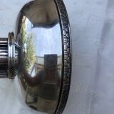 Vintage art deco cup in silver metal