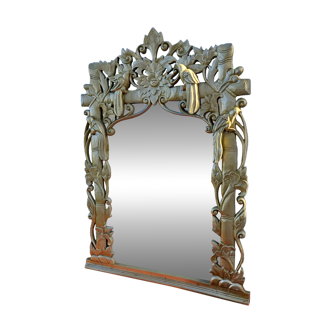 Golden mirror