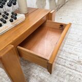 Solid elm bedside table Maison Regain