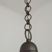 Five-light Flemish chandelier in silver-plated metal 5181