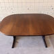 Oval dining table by Farstrup