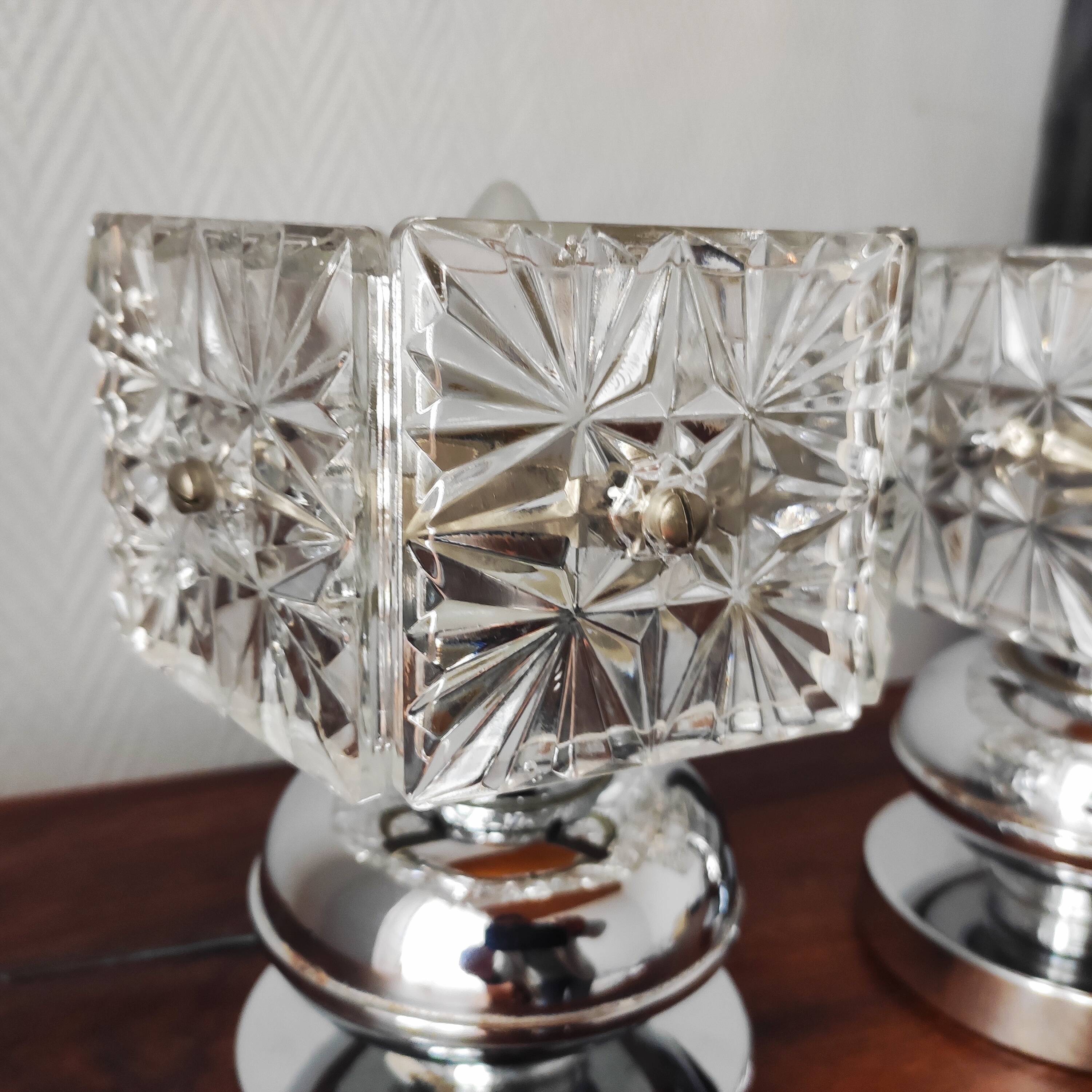 Pair of Vintage 1970s Lamps