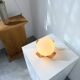 1980s pin support ball desk lamp