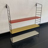 Vintage 1950 Tomado bookshelves pocket D.Dekker - 61 x 48 cm
