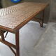 Table basse pliante en rotin