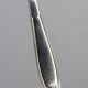 10 Christofle Alfénide Saigon model dessert forks in silver-plated metal.