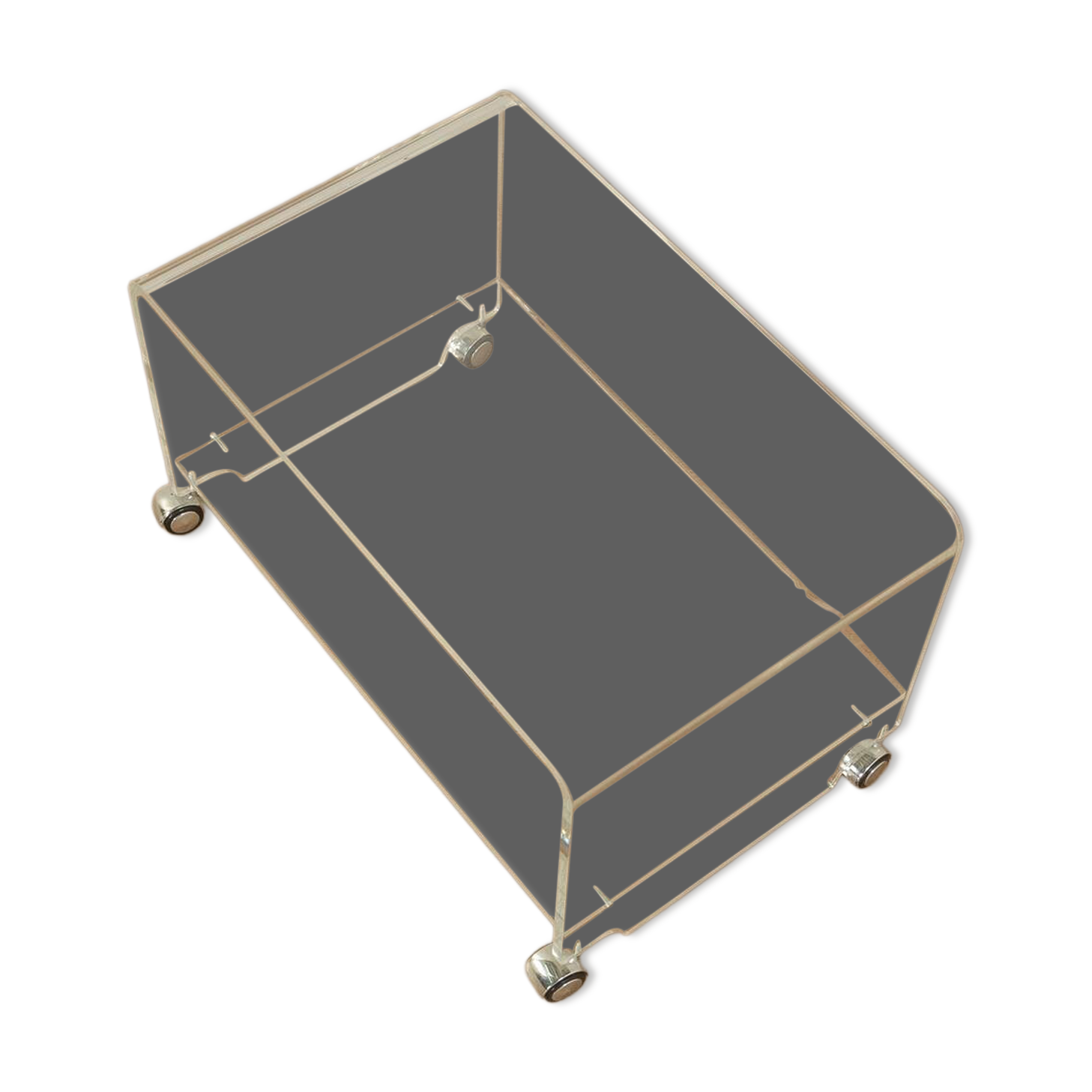 1960s Acrylic Side Table