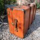 Old wooden trunk