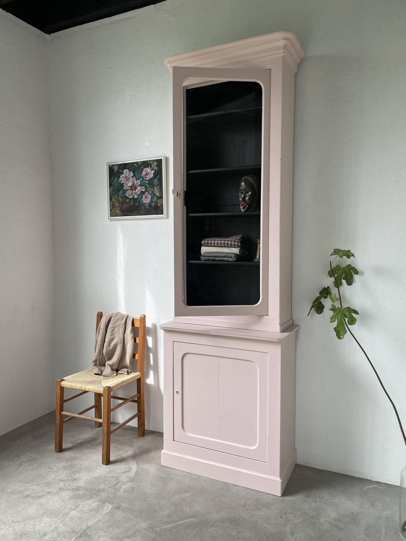 Toile huile sur bois fleurs