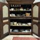 Beautiful decorated wardrobe