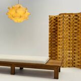 Room divider in Poplar wood 1990'S