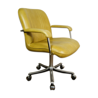 "Co.fe.mo" desk chair in khaki skai