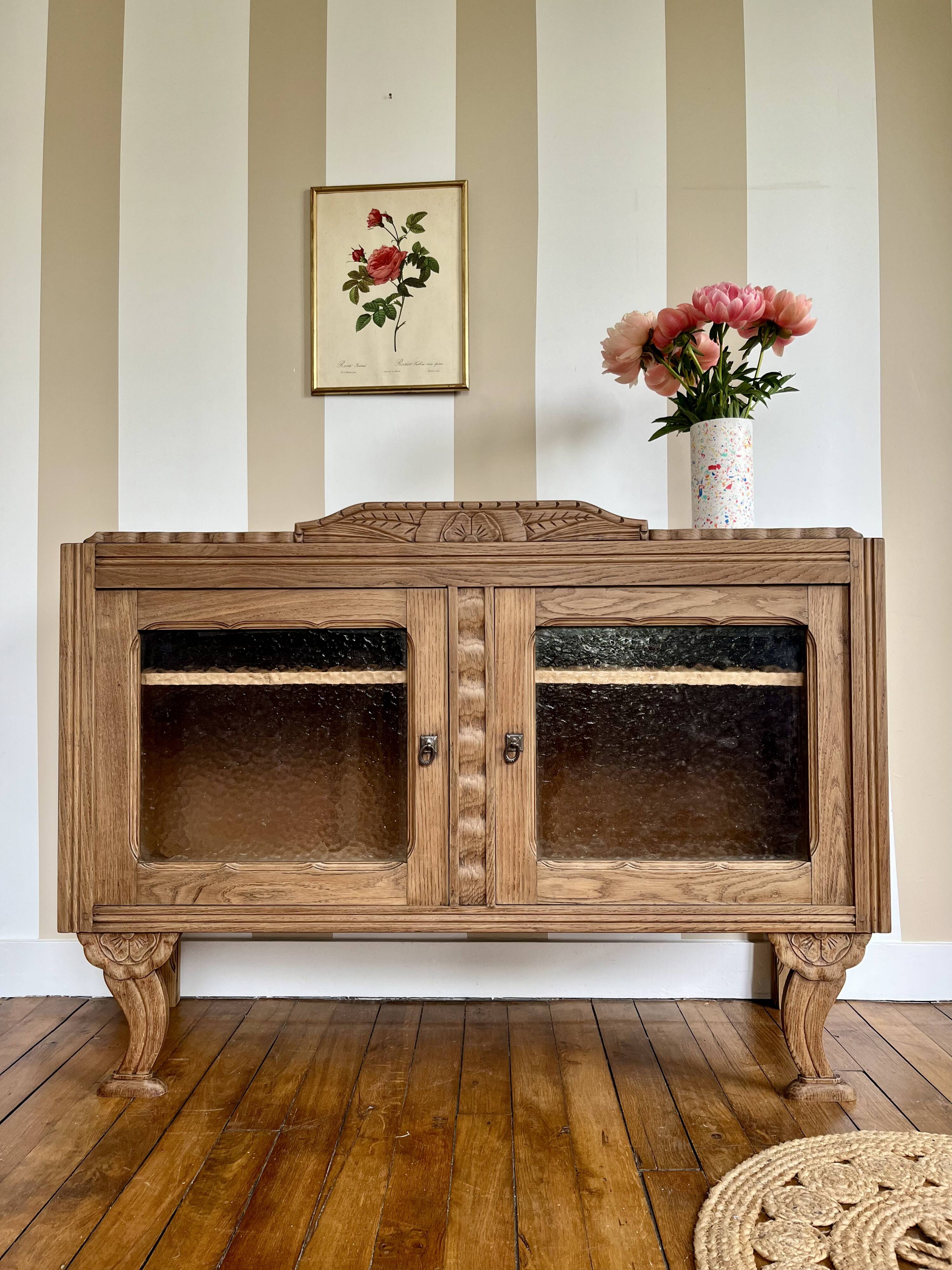 Restored Art Deco enfilade/buffet