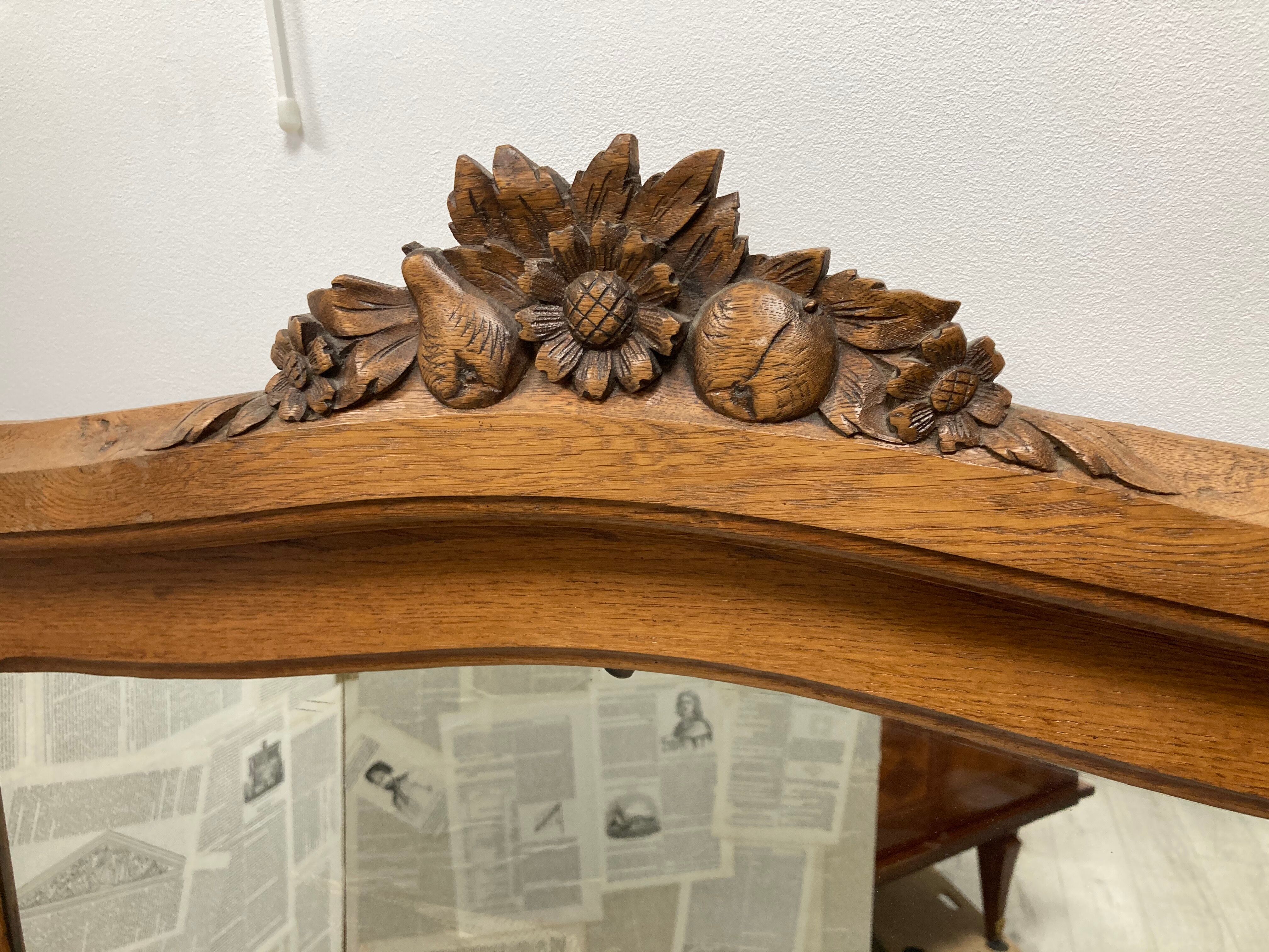 Large Vintage Mirror 91x148cm