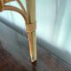 Boho vintage rattan side or bedside table