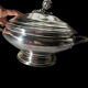Antique silver-plated soup tureen – Late 19th century