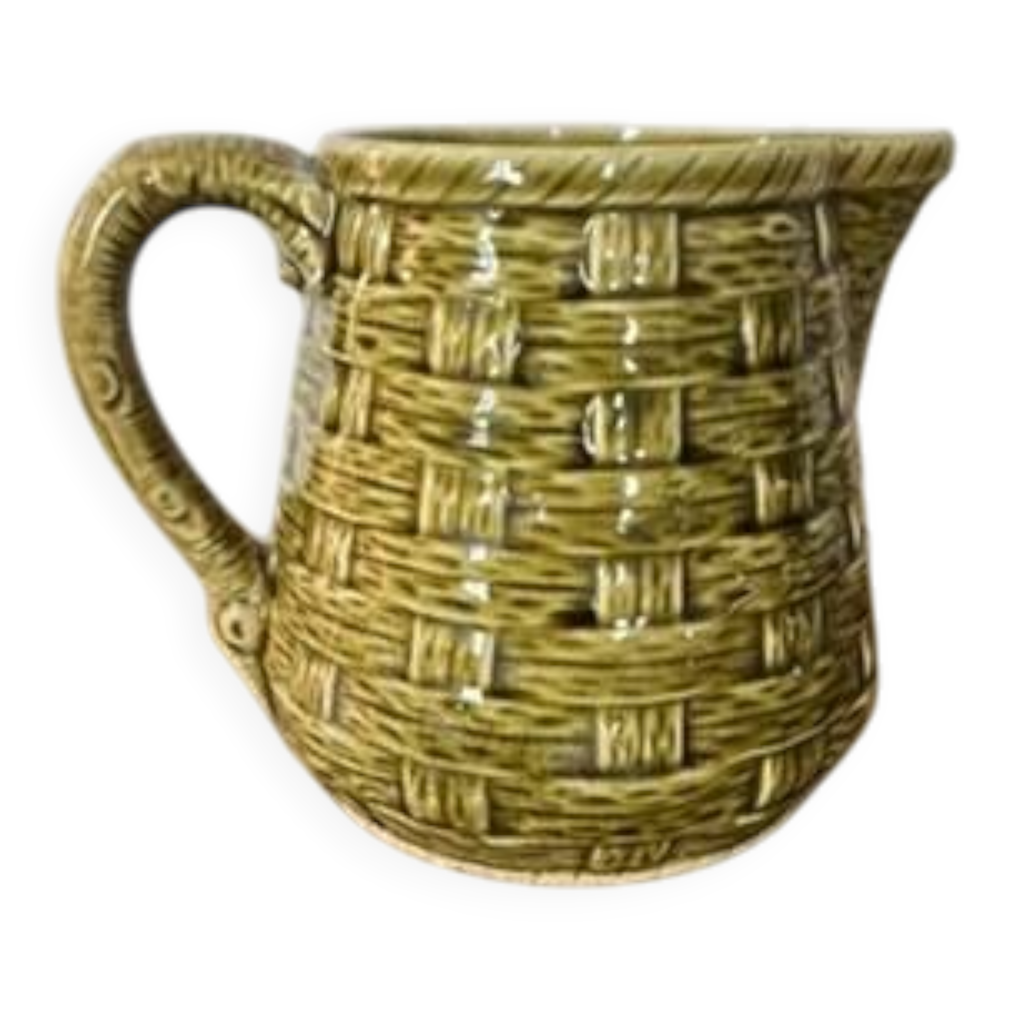 Digoin slipware pitcher