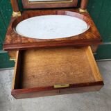 Small empire period psyche dressing table
